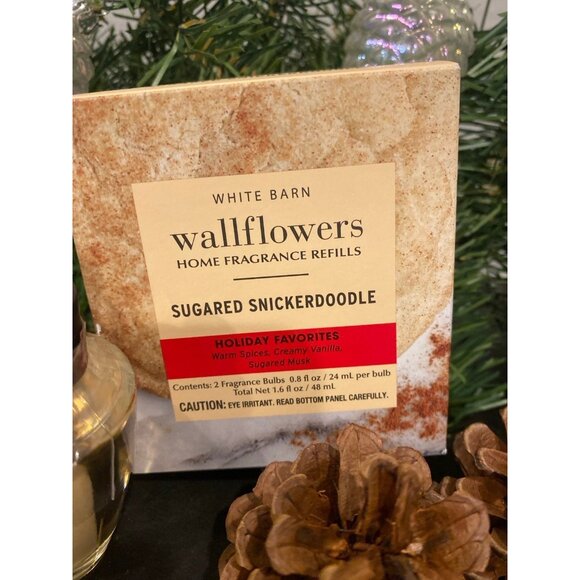 Bath & Body Works “Sugared Snickerdoodle” 2 NEW Wallflower Refills - Picture 2 of 4
